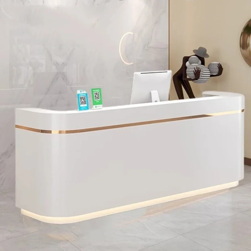 Белый студийный письменный стол подиум церковная кафедра кассовый регистратор