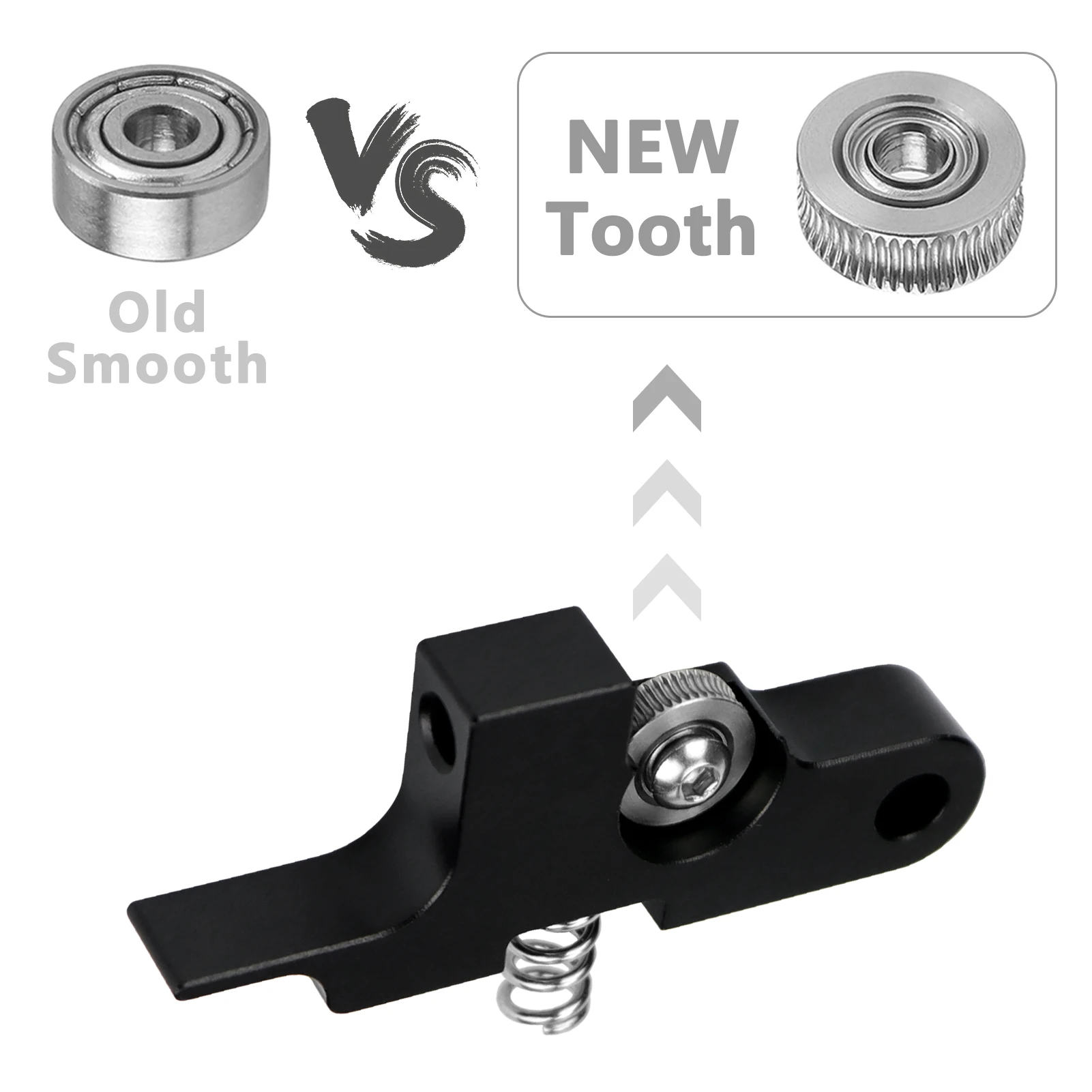 Новый металлический титановый аэроэкструдер для установки на руку Titan Aero Prusa i3 MK2