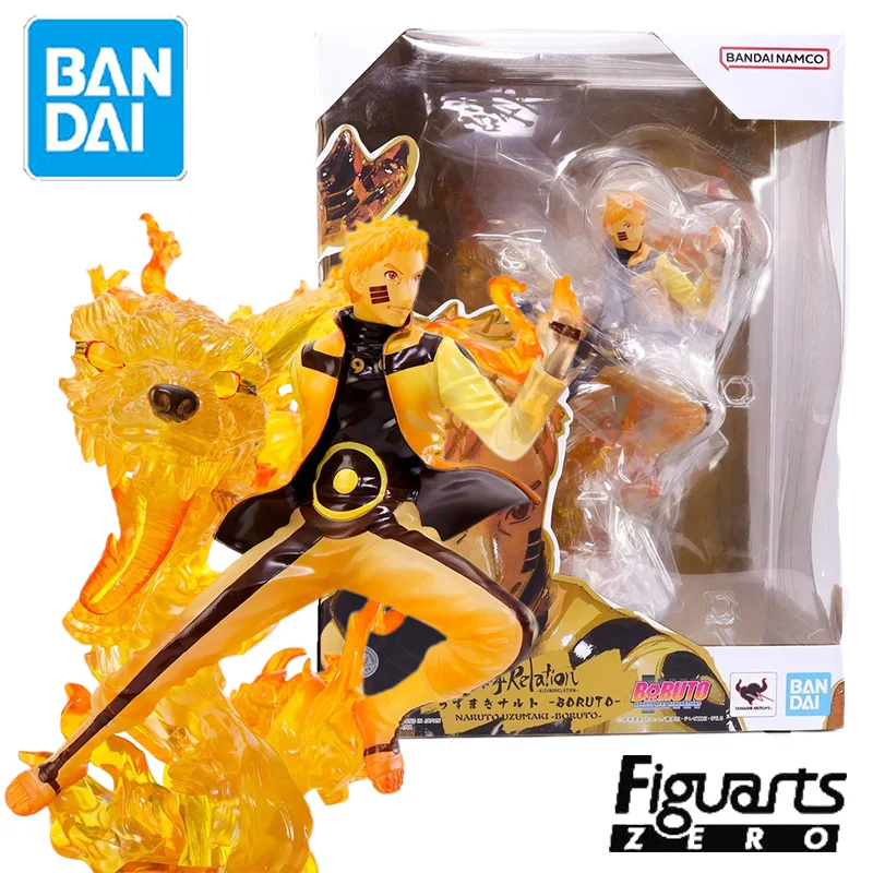 

Модель 100% оригинальной фигурки героев мультфильма BANDAI Spirit Zero NARUTO BORUTO, модель Аниме Узумаки Наруто из ПВХ