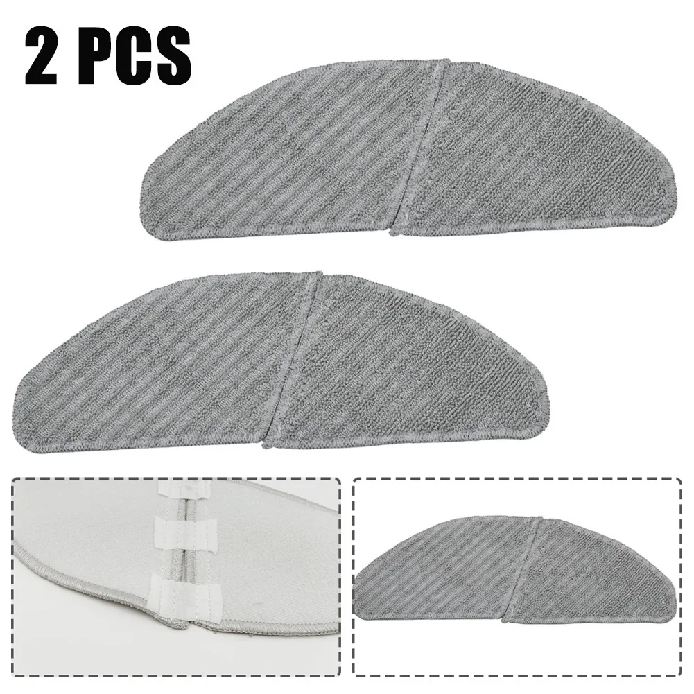 2Pcs Robot Vacuum Cleaner Mop for S8+ M7 Pro Sweeping Polyester Swipe Wipe Cloth Pads