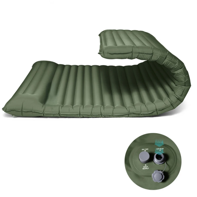 

Electric Inflatable Mattress Outdoor Camping Tent Sleeping Mat Mattress Household Portable Moisture-Proof Automatic Floatation
