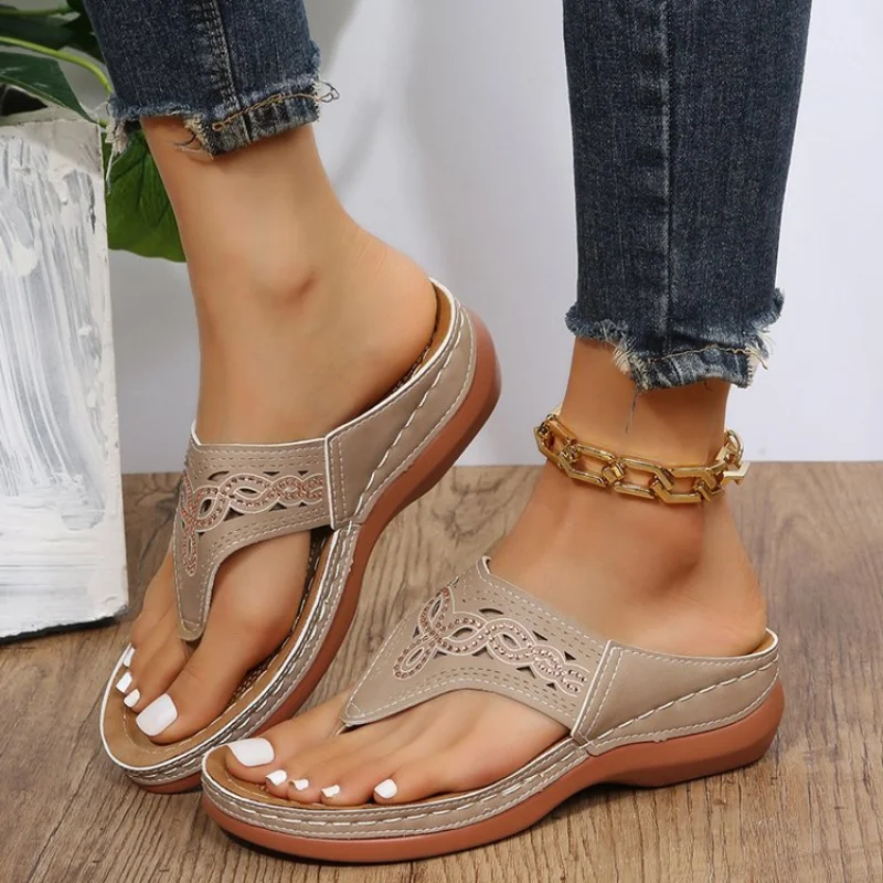 

Fashion Women Shoes Sandals Open Toe Sandals For Women Breathable Women Sandals Lightweight Flip Flops Casual Female Slippers
