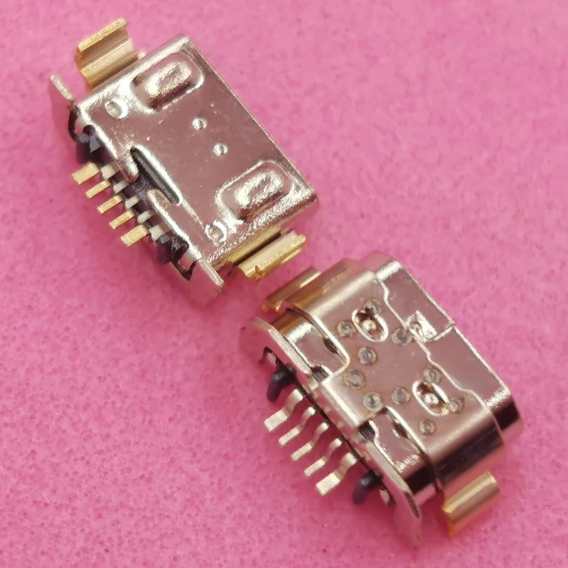 50 шт. Микро зарядный контактный разъем USB док-станция зарядного порта для LG K40 Mini K9