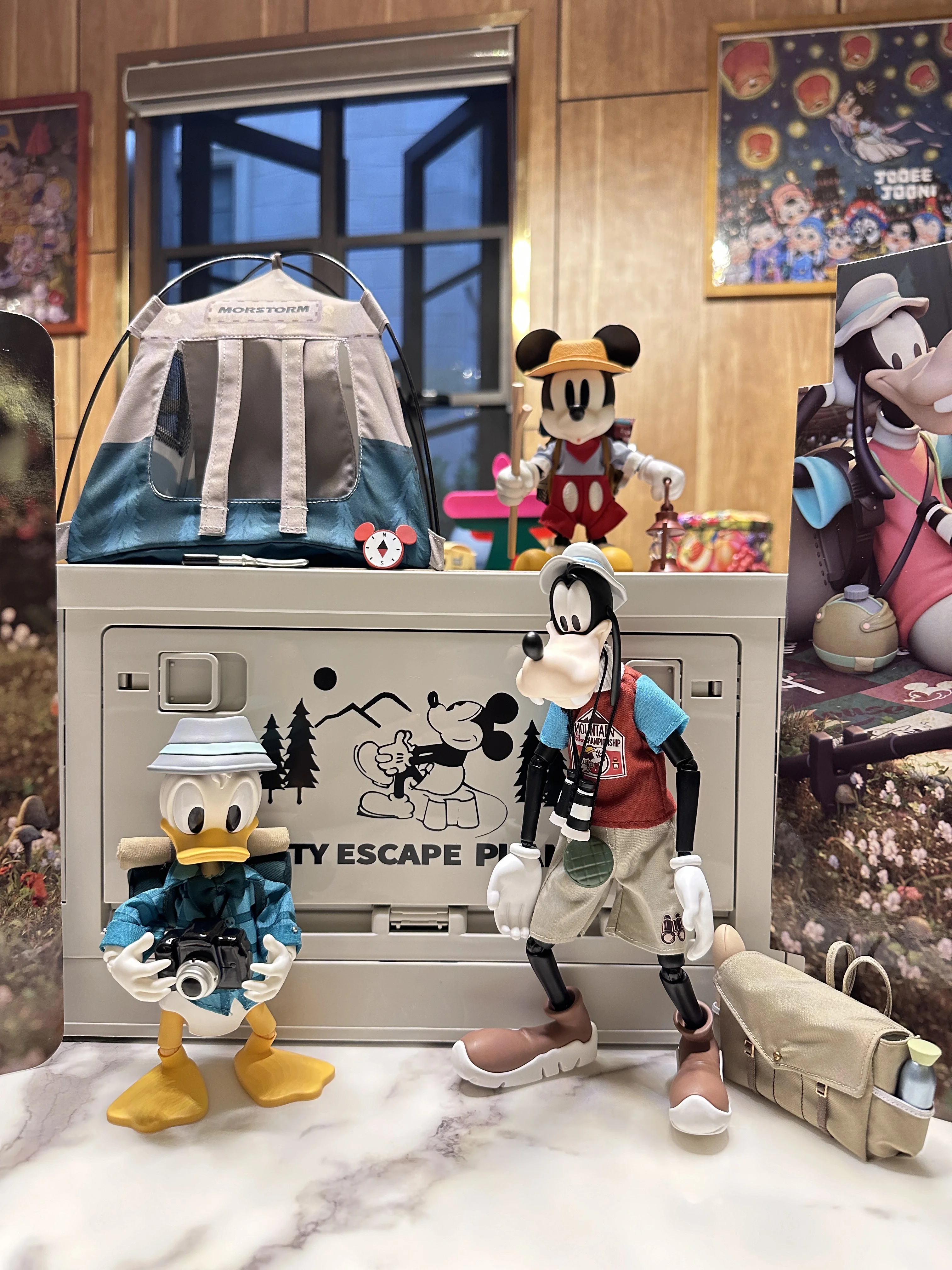 Фото Оригинальная модель Disney City Escape, Фигурка «Дональд Дак», модель Микки Мауса, подвижная модель №1