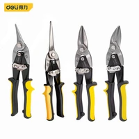 1pcs aviation scissors cr v cutter head non slip rubberized handle metal sheet cutting scissor industrial professional hand tool