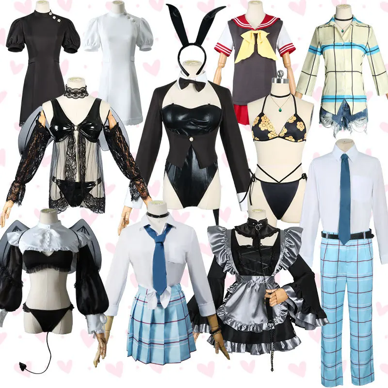 

My Dress-Up Darling Cosplay Costume Kitagawa Marin Kuroe Little devil Cosplay Suit Nurse Uniform Swimsuit Suit