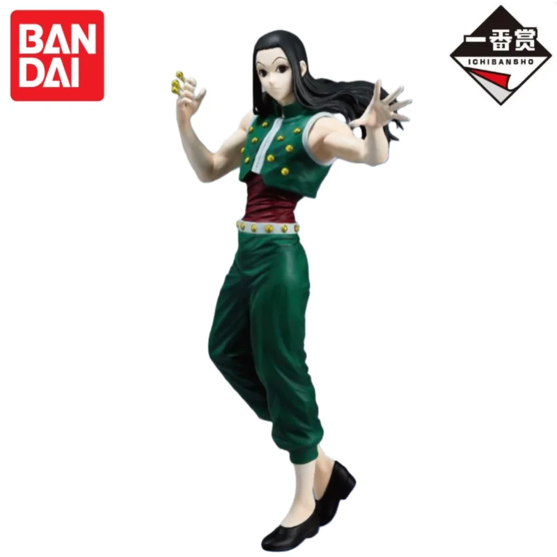 Фото В наличии: Оригинальные фигурки Bandai Ichiban Kuji Hunter x Hunter — Иллуми Золдик, Килуа Золдик, Нанака, Хисока Моров, Гинг Фрикс — подарки-модели №3