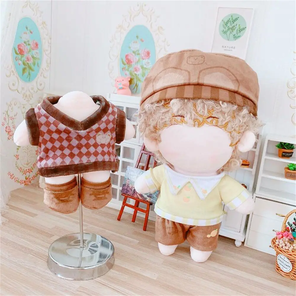 

20cm Doll Clothes Suit Lovely Dolls Accessories For Our Generation Korea Dolls Change Clothes Dolls Gift DIY Birthday Gifts