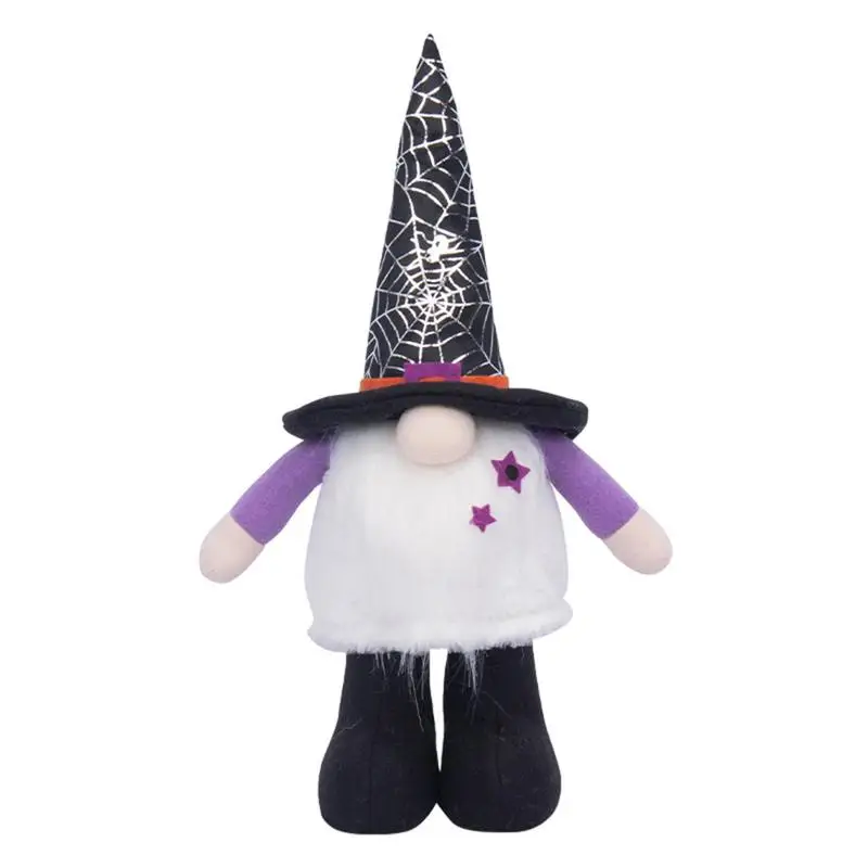 

Хэллоуин гном Милая шапка-паук эльф карликовая безликовая кукла украшение карликовая кукла Декор для дома фестиваль искусственный декор для кухонного стола