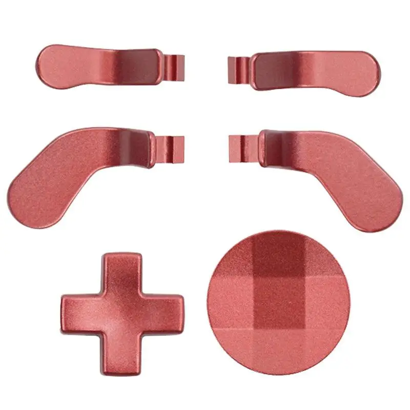 

Aluminum Alloy Trigger Paddles Replacement Thumbstick For ONE ELITE 2 Controller Series 2 Parts Repair Kit Accessories 6pcs/set