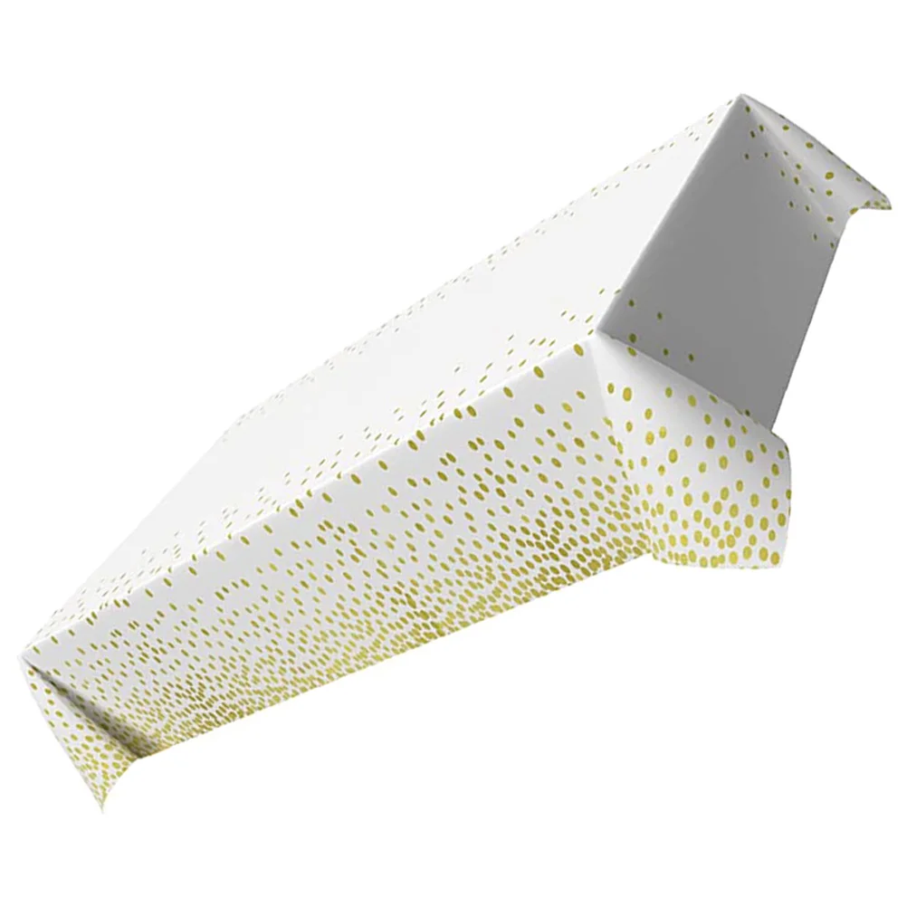 

Table Tablecloth Coverdisposable Party Cloth Cloths Decorative Gold Wedding Runner Rectangulartableclothsdesk Parties White Dot