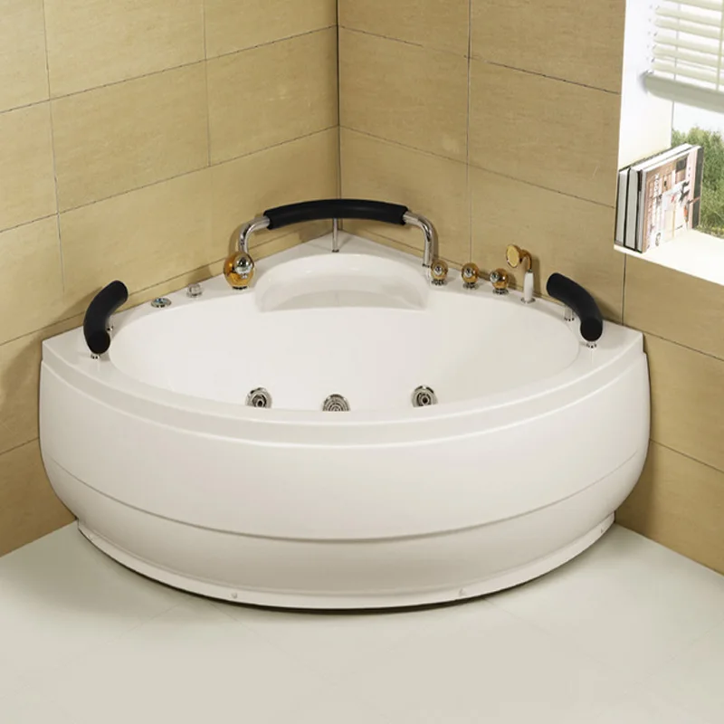 

Two People Massage The Bathtub