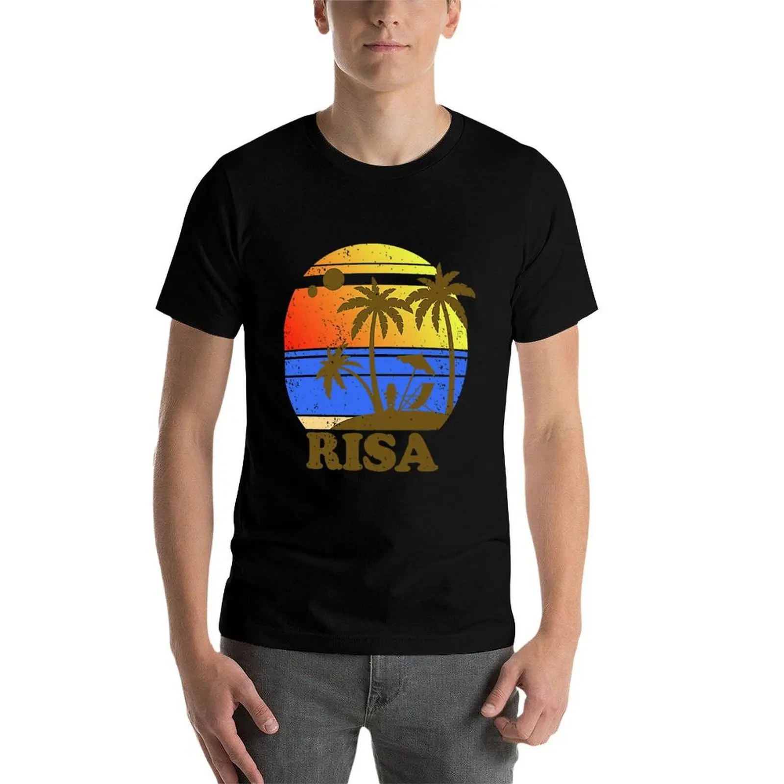 Фото Футболка RISA Retro 2 с простым принтом №4