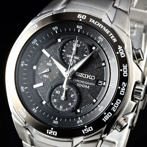 

Seiko Men's Watch Multifunction Chronograph High Quality Racing Design Dial Waterproof Luminous Sports Casual Quartz Watch