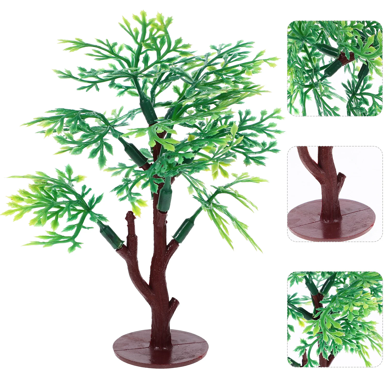 

12Pcs Sand Table Model Trees Model Railway Scenery Landscape Train Railways Trees
