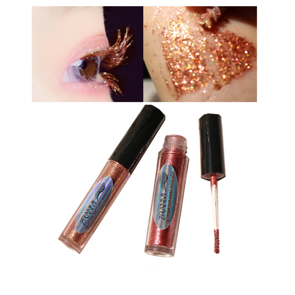 

Diamond Shining Mascara Cosmetics Korean Luxury Selling Makeup Waterproof Glitter Quick Dry Long Lasting Curling Volume