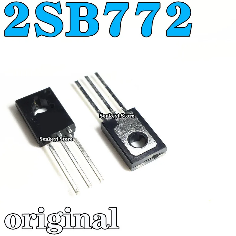Новый оригинальный B772 2SB772 2SB772P PNP транзистор с прямой вилкой TO-126