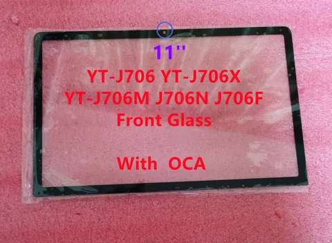 Новый оригинальный 11-дюймовый ЖК-дисплей внешнее Сенсорное стекло для Lenovo Yoga Tab YT-J706 J706M J706F J706N Переднее стекло ламинированное OCA