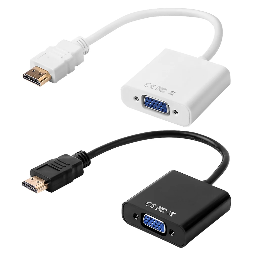 Адаптер HDMI-совместимый с VGA 1080P |