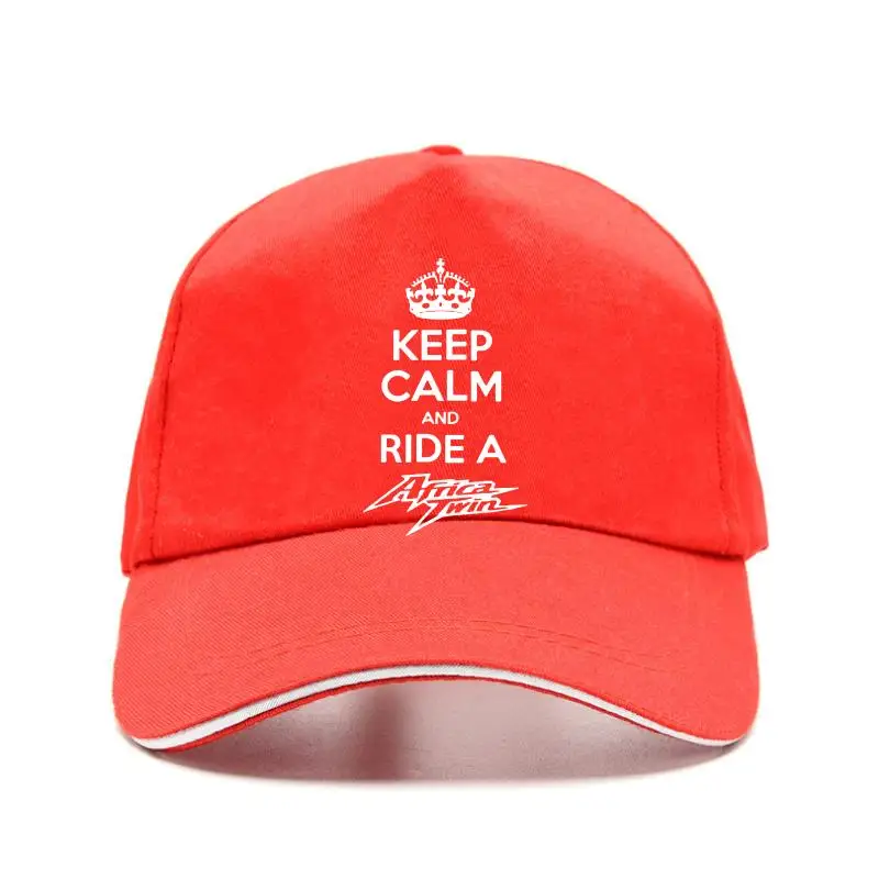 

New 2020 Fashion Men's High Quality Keep Calm And Ride A Africa Twin Baseball Cap Motorcycle Fans Biker Gift Mesh Cool Baseball