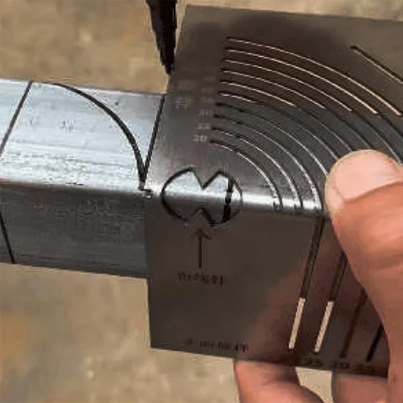 Многофункциональная прецизионная линейка для измерения угла из алюминиевого