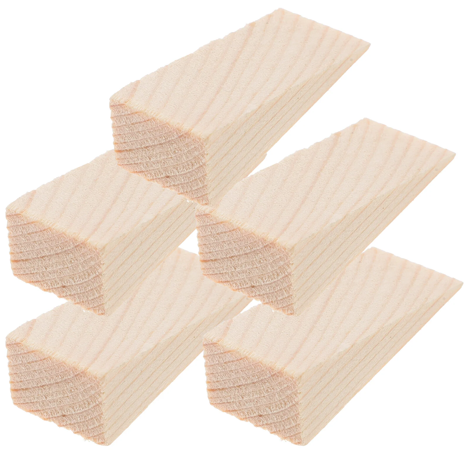 

Dice Holderper Wedge Wooden Dice Holder Heavy Duty Door Wedge Holder for Dorm Home Office Store Kids Room 5PCS Size