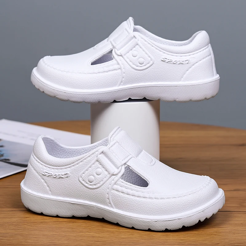 

New Children Croc Slippers Baby Mules Clogs Summer Soft Garden Shoes Kid's Beach Sandals Cave Hole Shoes Sneakers for Boys Girls