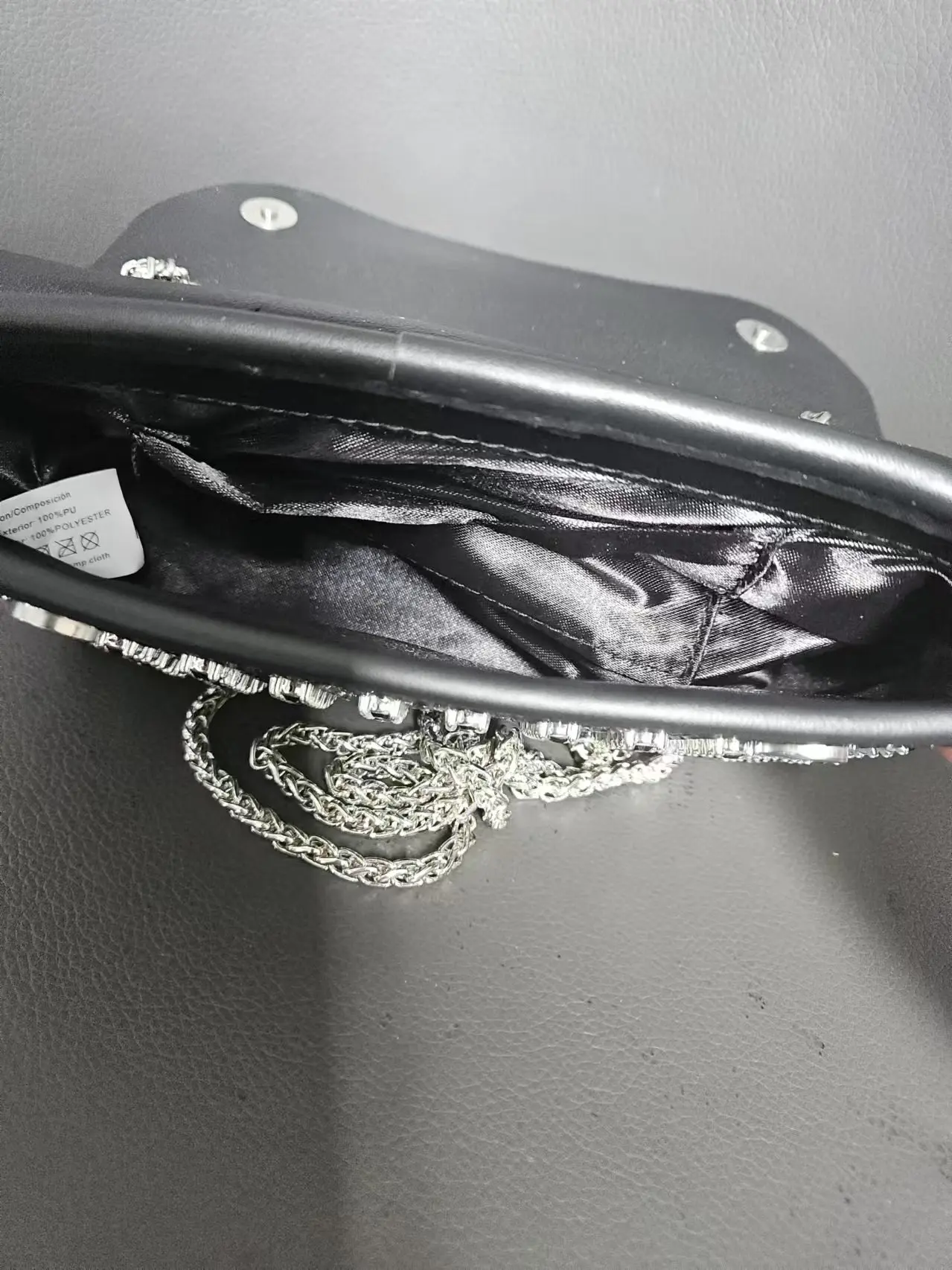 Гуанчжоу оптовая продажа с фабрики со стразами конверт вечерние Bolsas вечерняя