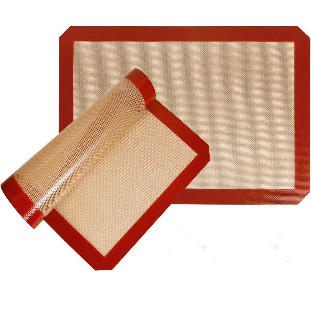 1 шт. антипригарный силиконовый коврик для выпечки