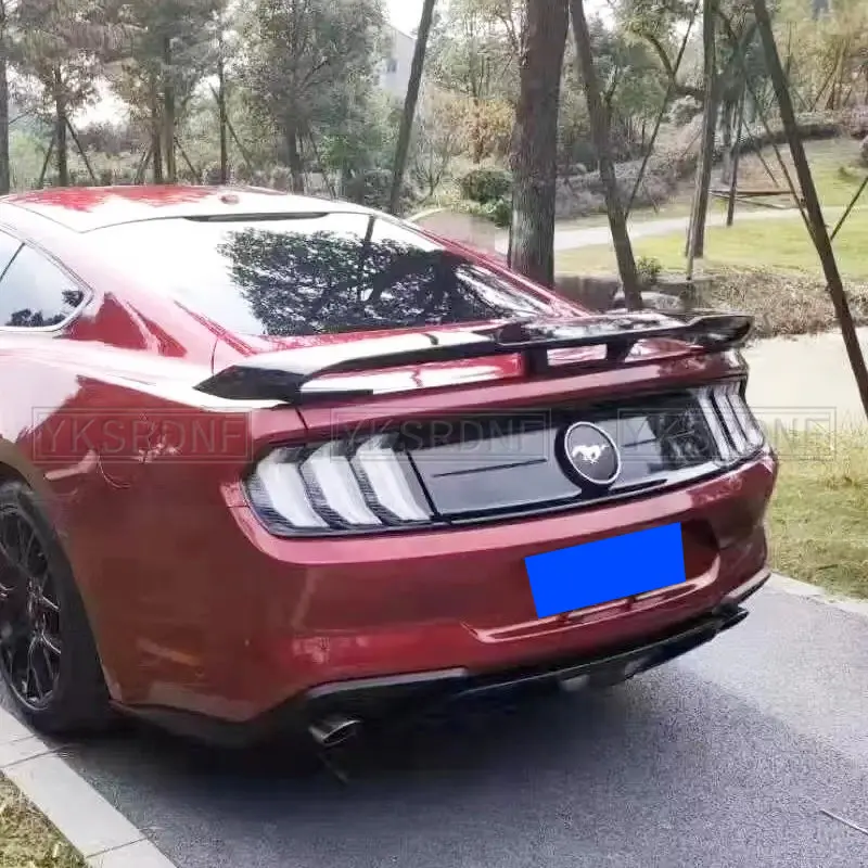 Задний спойлер багажника крыло для Ford Mustang Coupe 2015-2019 задний из углеродного
