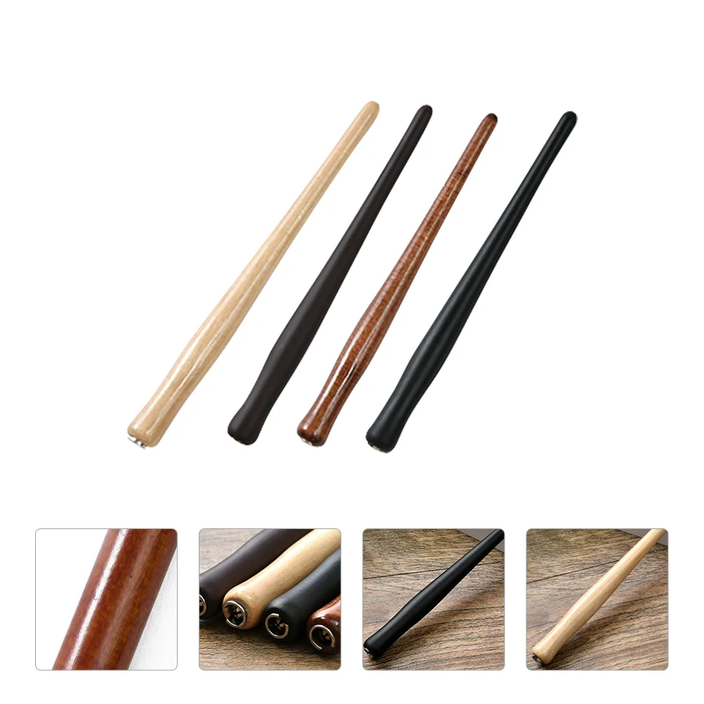 

4pcs Useful Cartoon Pen Holders Professional Water Dip Drawing Writing Pen