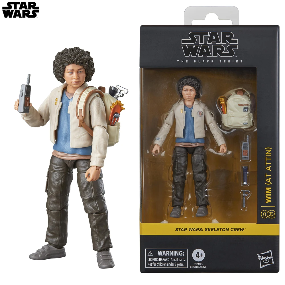 Звездные войны: Черная серия: Wim (At Attin) (Звездные Skeleton Crew) 6-дюймовая мобильная