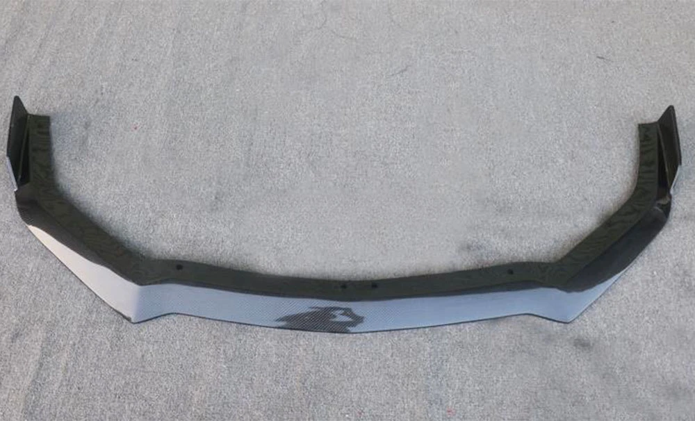 Передний спойлер для губ Для Ford Mustang Coupe 2018 2019 2020 бампер из углеродного волокна