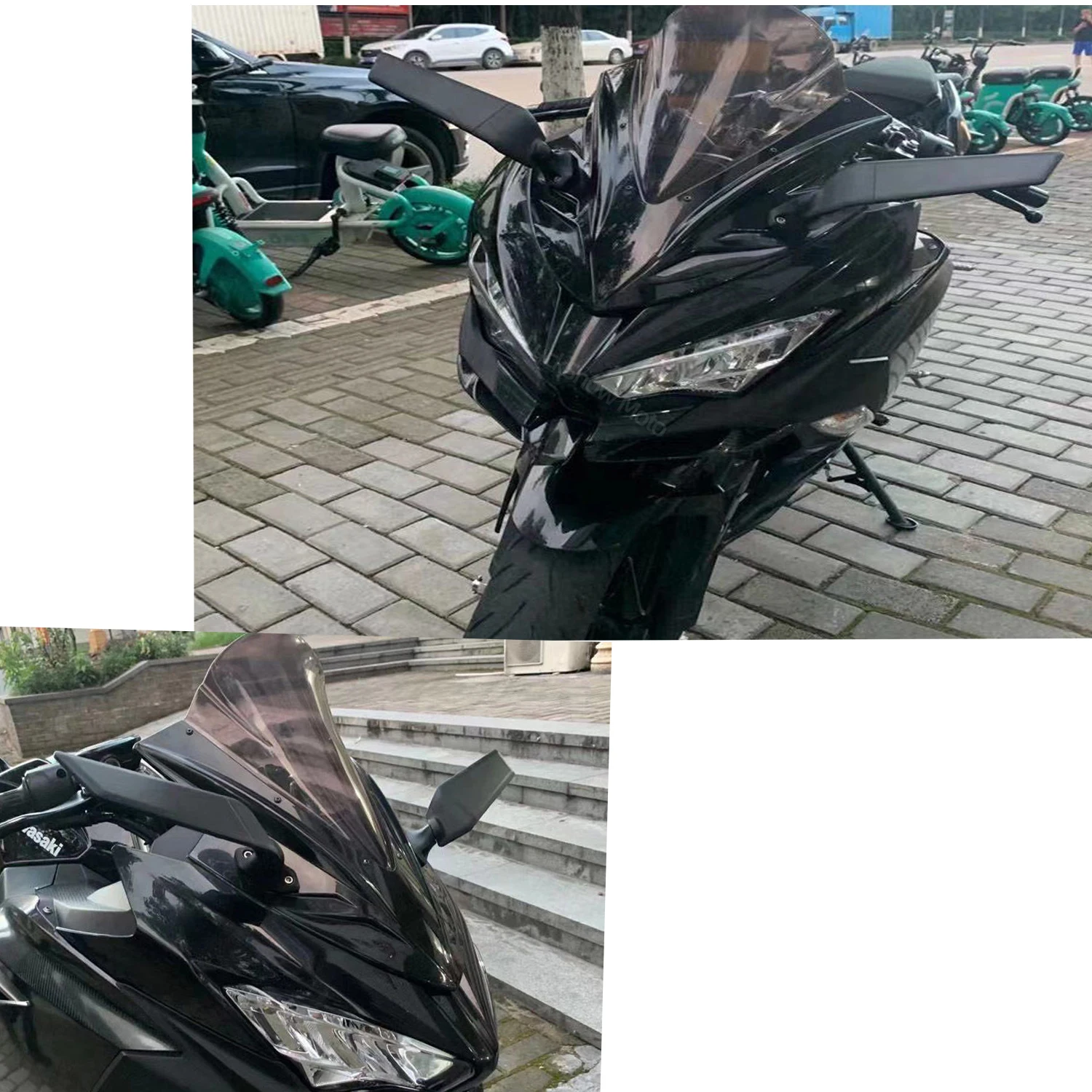 Мотоциклетное зеркало для YAMAHA YZF R6 R25 R3 R125 R15 модифицированное ветровое крыло