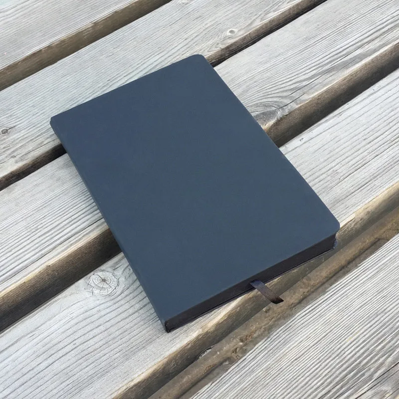 A5/A6 black paper hardcover notepad blank inner page portable small pocket notebook 100 sheets Sketchbook Student stationery