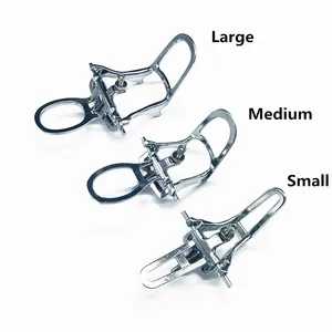 Стоматологические лабораторные инструменты артикулятор хромированный полный рот медное покрытие протез 3 размера SML