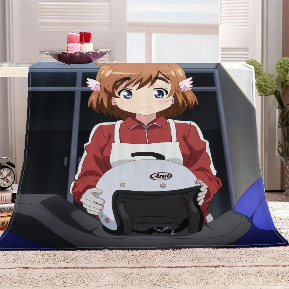 Дизайнерское Плюшевое Одеяло Bakuon Большого Размера Для Путешествий На