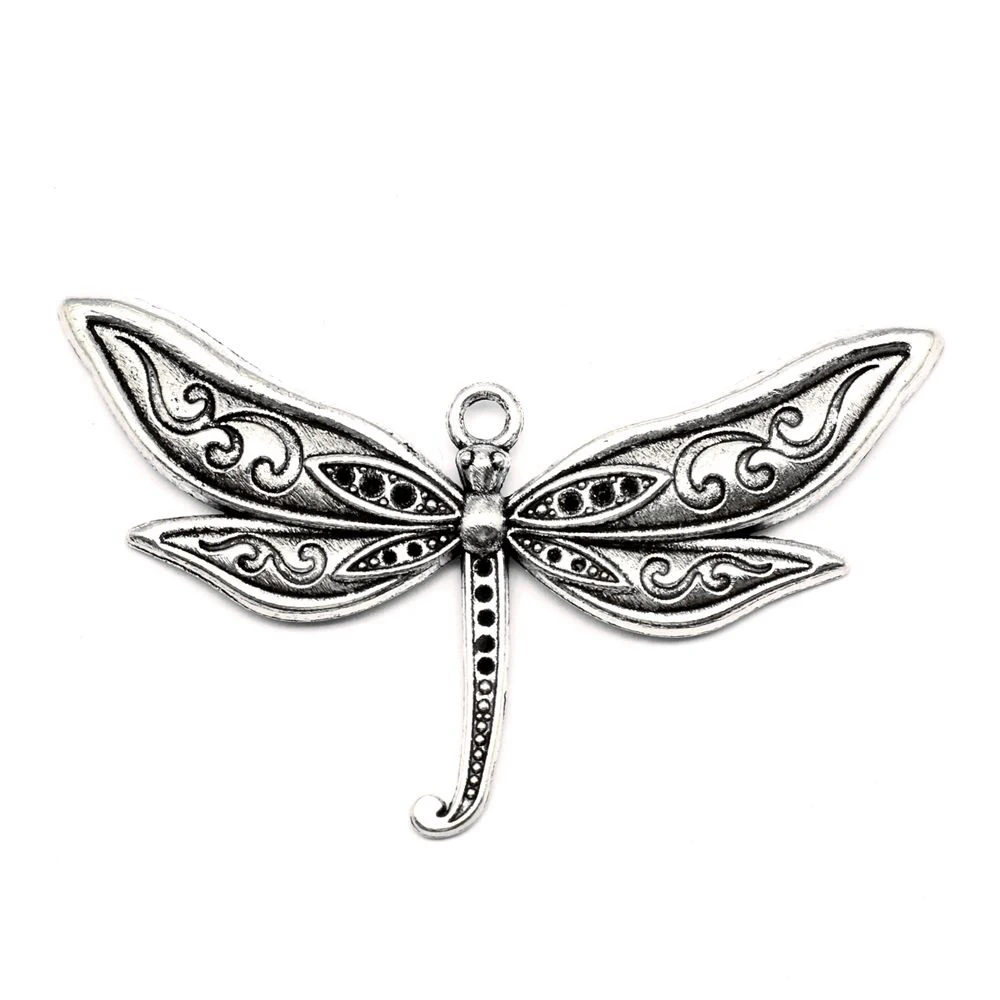 

3 шт., подвеска в виде стрекозы, 78 х46 мм