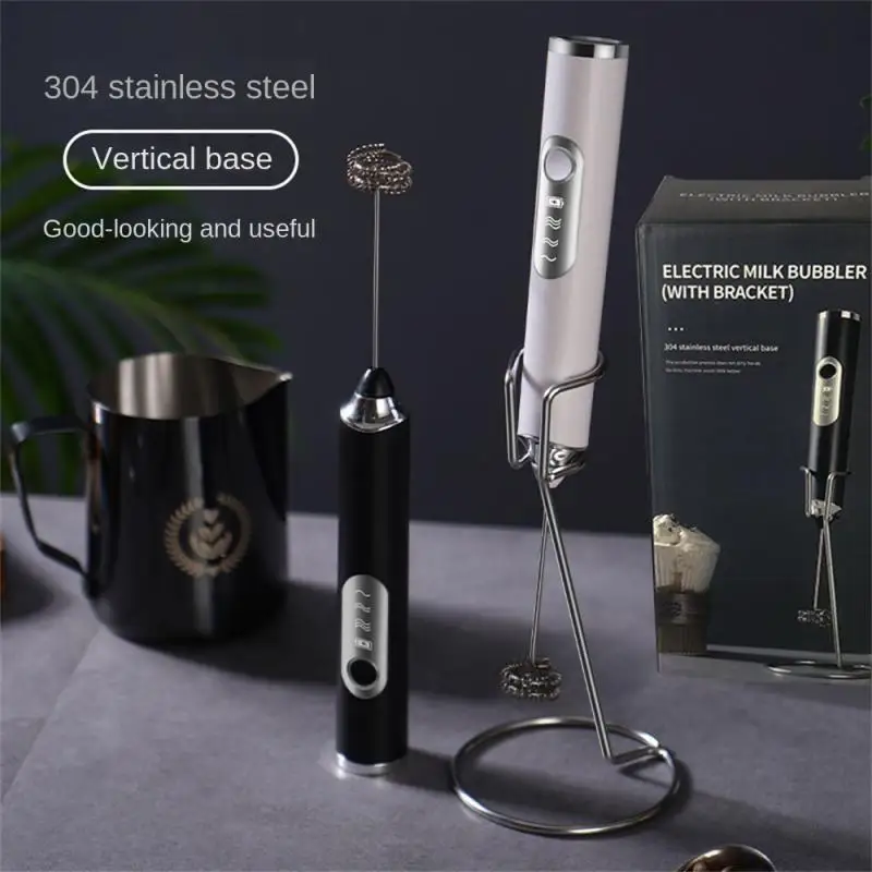 

Mini Coffee Milk Tea Blenders Electric Milk Foamer Handheld Saving Space Convenient Coffee Foamer Kitchen Electric