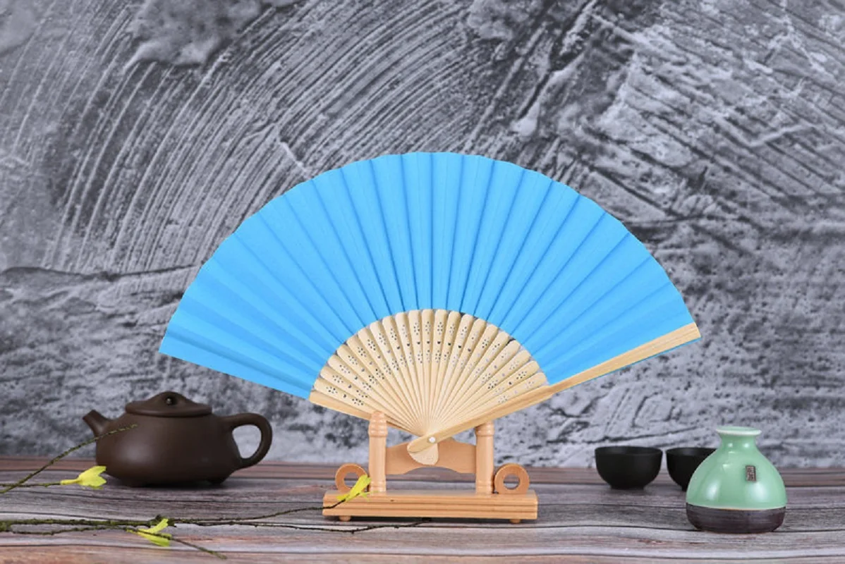 

Бумажный бамбуковый складной веер