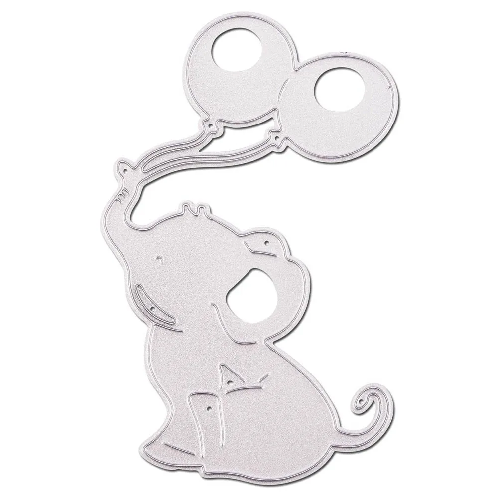 

Elephant Frame Metal Cutting Dies Animal Stencils for Card Making and DIY Scrapbooking Photo Crafts Card Making Album Decoration