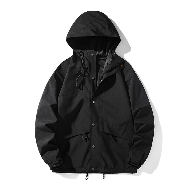 Рисунок 6 - Мужская куртка с капюшоном и круглым вырезом