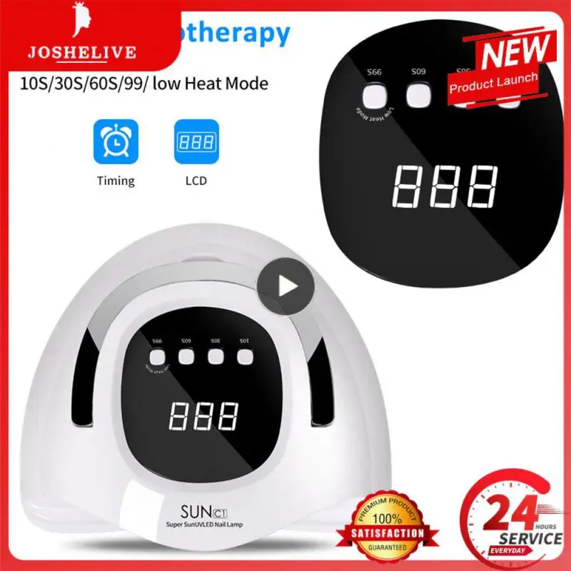 

Home Use 120W Manicure Device Smart Sensor Phototherapy Lamp Quick-drying Nail Dryer Nail Lamp For Drying Nail Gel Polish