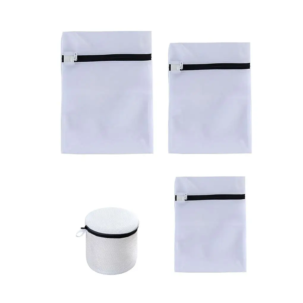 

4 шт. грязные Сумки для белья складной органайзер для одежды Защита сетчатый карман бытовой свитер Нижнее белье с использованием принадлежностей