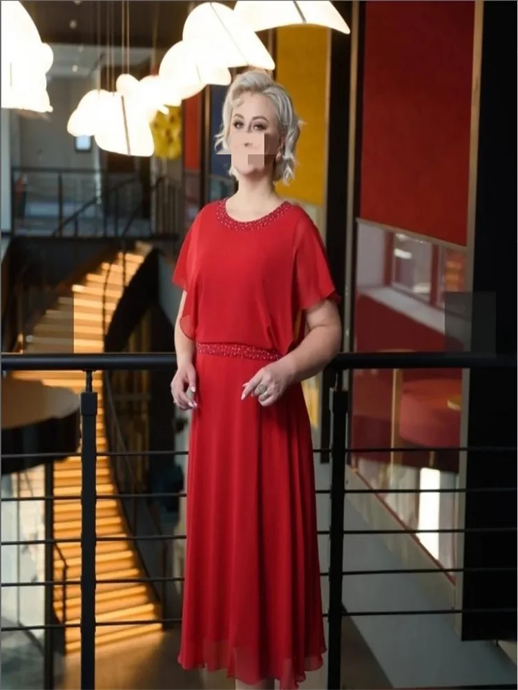 

MU LONG Chiffon Evening Dresses Knee Prom dresses Guest Wedding Party 2023 Elegant Party Dresses For Women Dresses gala