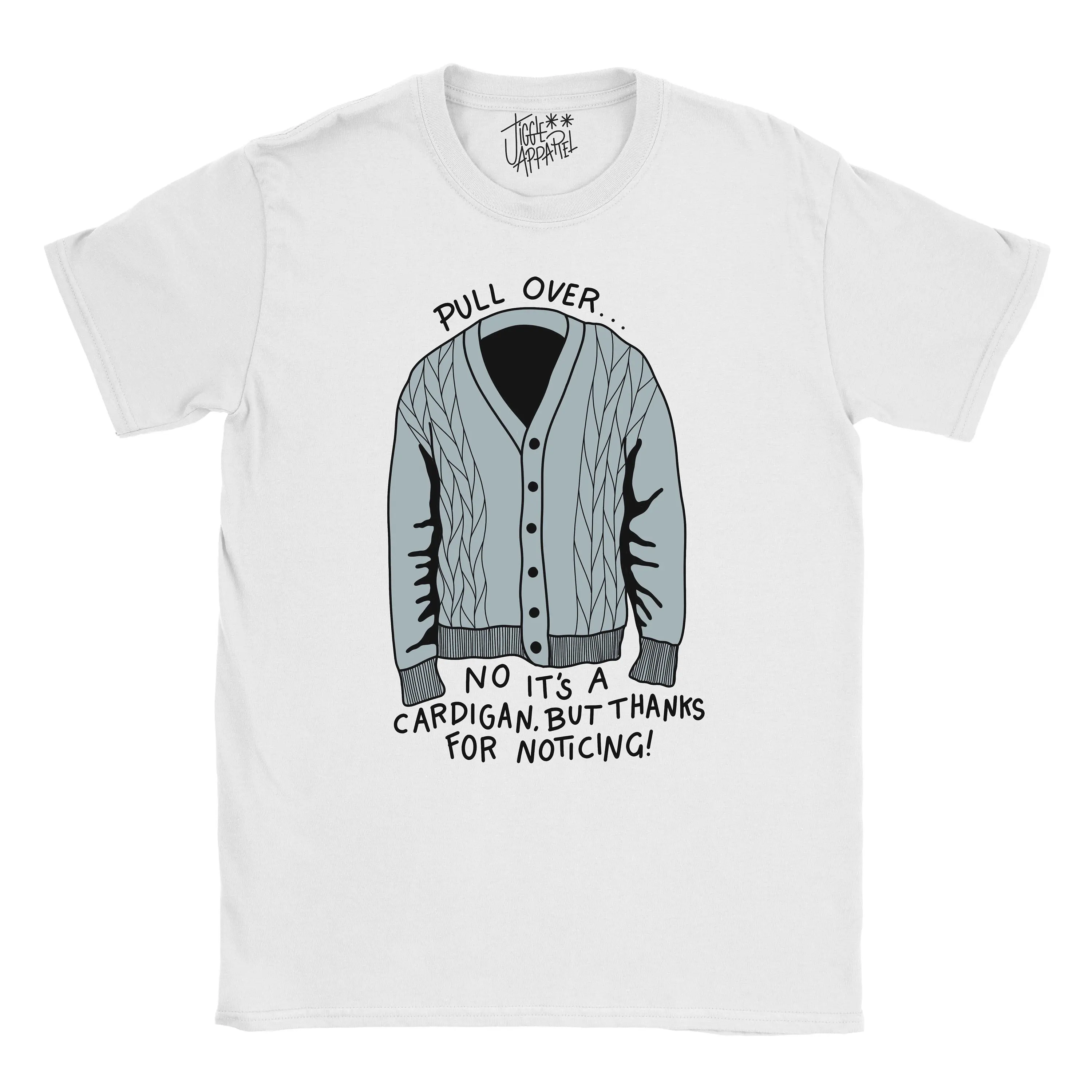 Глупый и дамбер это не кардиган но спасибо что заметили футболку