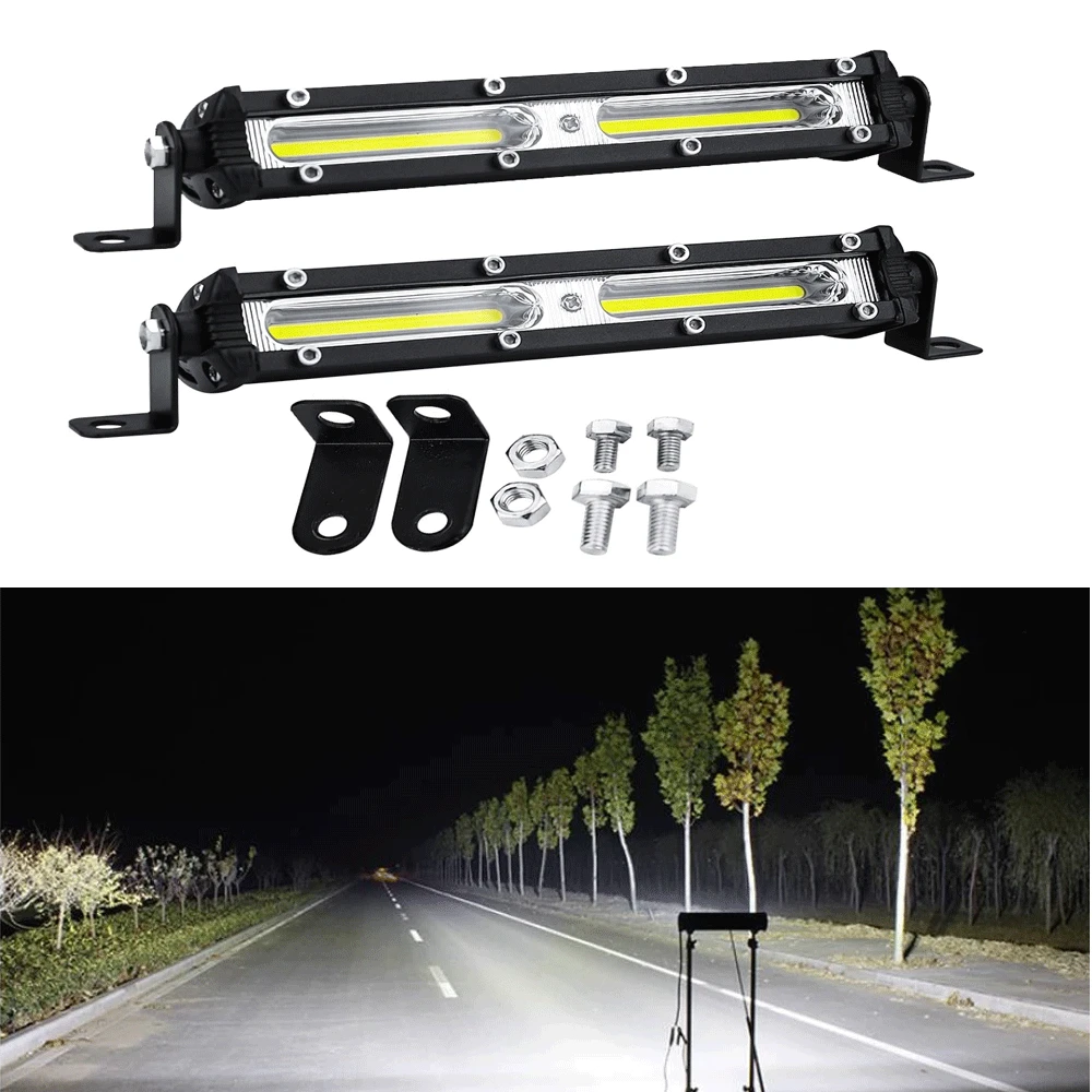 

Автомобильный Светодиодный точечный светильник, Рабочий СВЕТОДИОДНЫЙ светсветильник льник, 12 В, 24 В, полоса 6500K, полоса освещения для автомо...