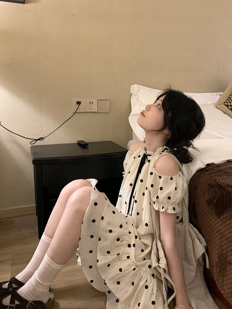 Японское милое мини-платье женское повседневное элегантное платье лолиты
