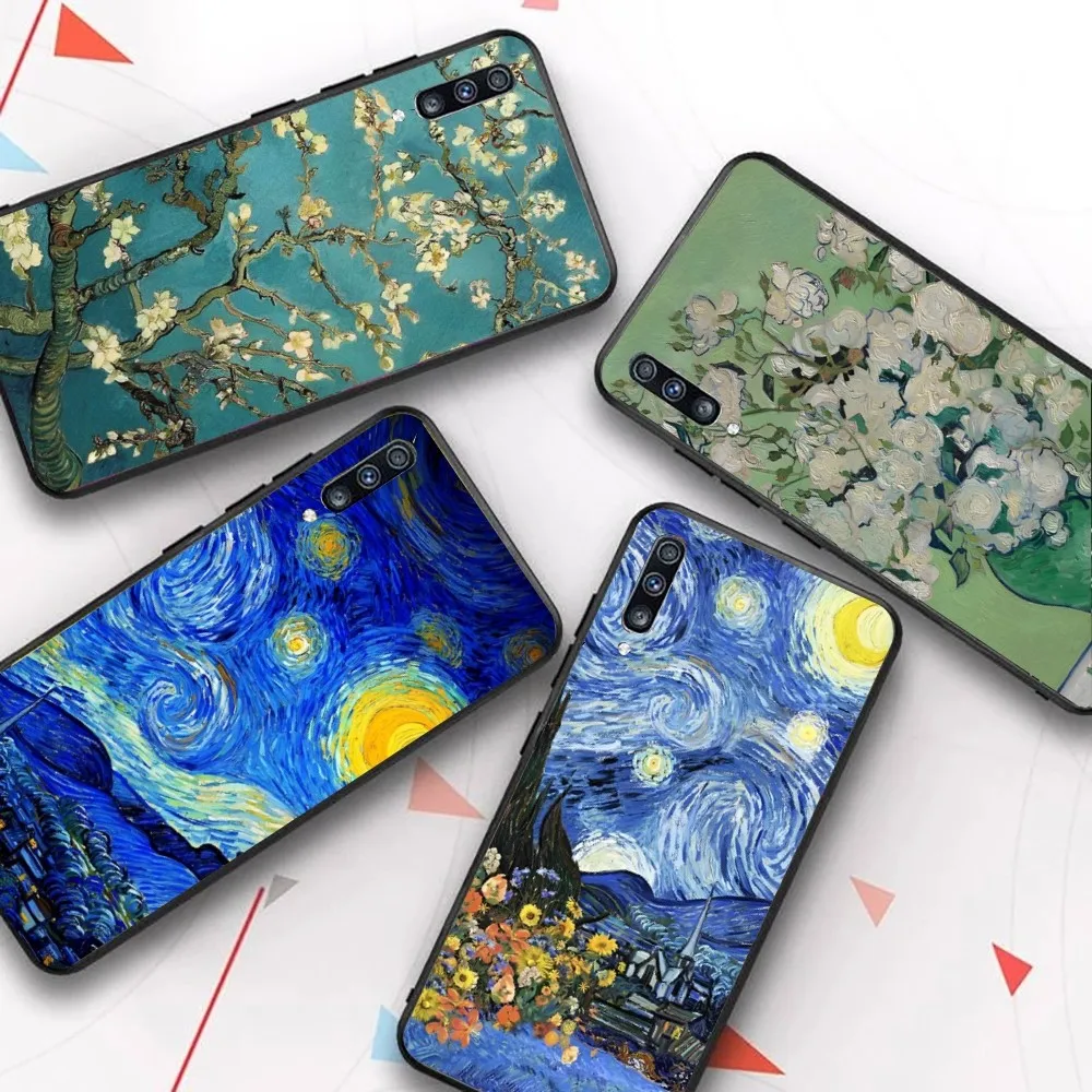 

Van Gogh Starry Sky Art Phone Case For Samsung A 10 11 12 13 20 21 22 30 31 32 40 51 52 53 70 71 72 73 91 13 shell