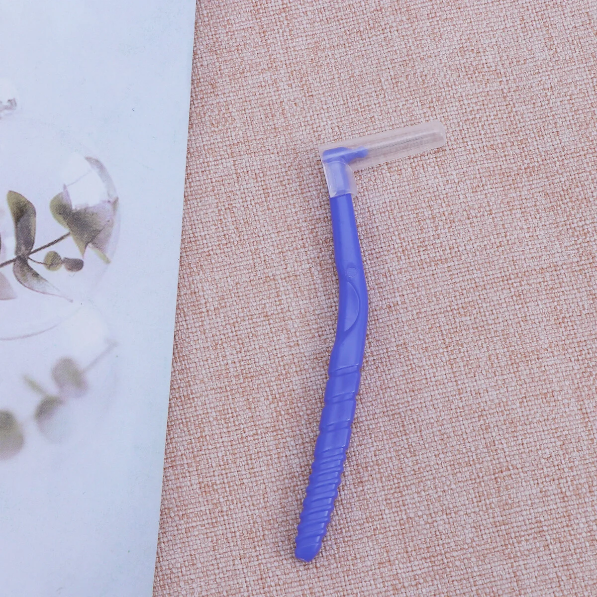 

10 Pcs 0.8mm Purple L Shaped Interdental Brush Toothbrushes Oral Care Brushes